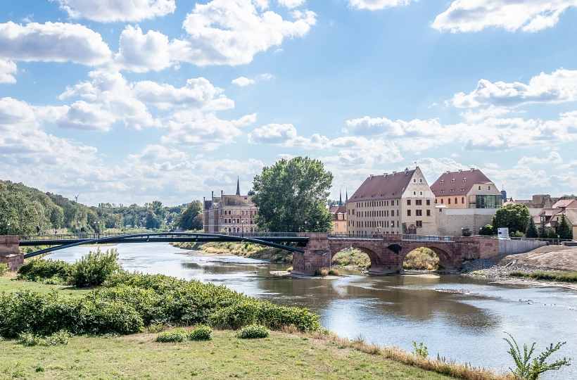 Brücke Schloss Mulde