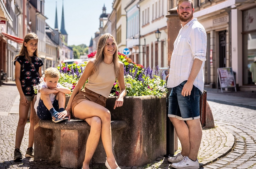 Sommer Lange Straße