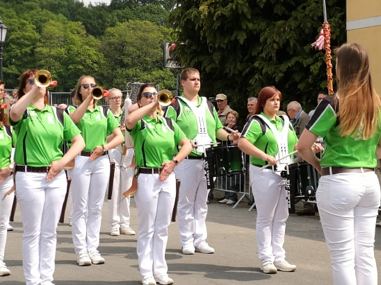 Spielmannszug Mutzschen Brücke © Natalie Rieche