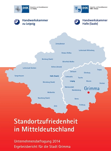 Download Broschüre Standortzufriedenheit © IHK Leipzig