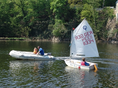 Segelboot für Kinder © Seesportverein Grimma